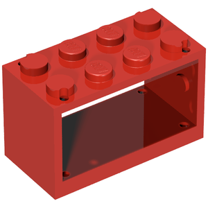 LEGO 4209 String Reel 2 x 4 x 2 Holder in Red - Authentic LEGO Part