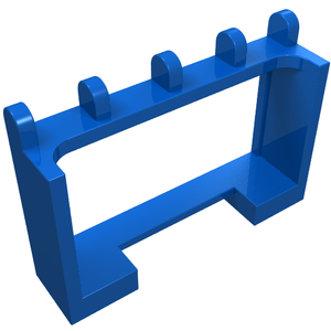 LEGO 4214 Hinge Vehicle Roof Holder 1 x 4 x 2 in Blue - Authentic LEGO Part