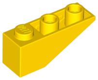 LEGO 4287 Slope, Inverted 33 3 x 1 in Yellow - Authentic LEGO Part