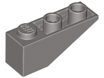LEGO 4287 Slope, Inverted 33 3 x 1 in Dark Gray - Authentic LEGO Part