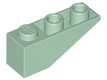 LEGO 4287 Slope, Inverted 33 3 x 1 in Sand Green - Authentic LEGO Part