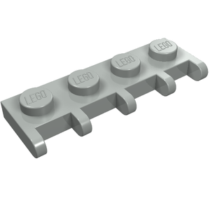 LEGO 4315 Hinge Plate 1 x 4 in Light Gray - Authentic LEGO Part