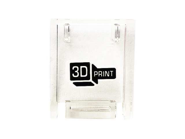 LEGO 4346pb39 Container, Box 2 x 2 x 2 Door with Slot with '3D PRINT' Pattern (Sticker) - Set 70418 - Main Product Image