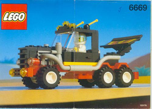 LEGO City 6669 - Diesel Daredevil With instructions - No box - Authentic LEGO Set Main Image