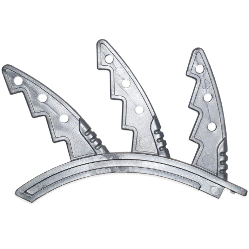 LEGO 44145 Bionicle Rahkshi Back Blade, 3 Jagged Bladed Fins (Kurahk) Like flat - Main Product Image
