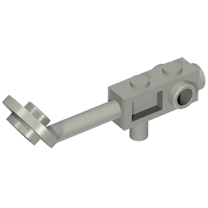 LEGO 4479 Minifigure, Utensil Metal Detector, Stud on Search Head in Light Gray - Authentic LEGO Part