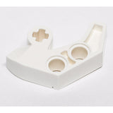 LEGO 44851 Technic, Axle and Pin Connector 2 x 4 Double Sloped in White - Authentic LEGO Part