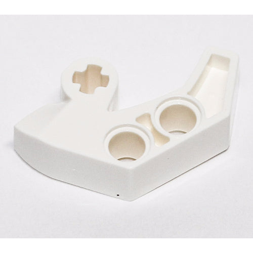LEGO 44851 Technic, Axle and Pin Connector 2 x 4 Double Sloped in White - Authentic LEGO Part