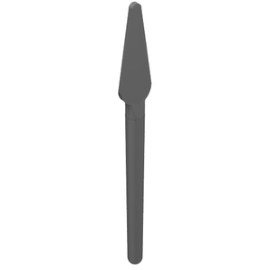 LEGO 4497 Minifigure, Weapon Pike / Spear - Handle with Round End in Pearl Dark Gray - Authentic LEGO Part