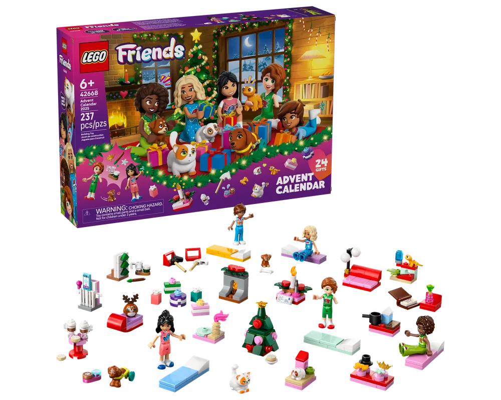 LEGO Friends 42668 - Advent Calendar 2025, Friends - Authentic LEGO Set Main Image