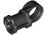 LEGO 44 Light Bluish Gray Technic, Axle and Pin Connector Toggle Joint Smooth in Black - Authentic LEGO Part