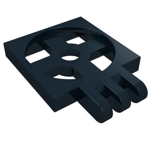 LEGO 251 Turntable 2 x 2 Plate with Hinge with 3 Fingers, Base - Main Product Image