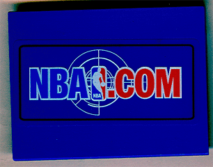 LEGO 4515pb005 Slope 10 6 x 8 with NBA.COM Pattern (Sticker) - Set 3432 - Main Product Image