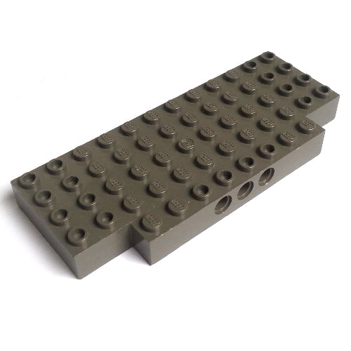 LEGO 45403 Brick, Modified 5 x 12 with 1 x 2 Cutouts and 3 Holes on Side - Main Product Image
