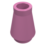 LEGO 4589 Cone 1 x 1 in Dark Pink - Authentic LEGO Part
