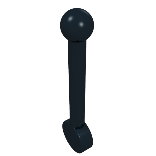 LEGO 4593 Antenna Small Lever in Black - Authentic LEGO Part