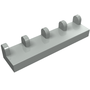 LEGO 4625 Hinge Tile 1 x 4 in Light Gray - Authentic LEGO Part