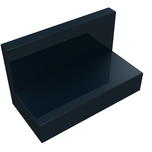 LEGO 4865 Panel 1 x 2 x 1 in Black - Authentic LEGO Part