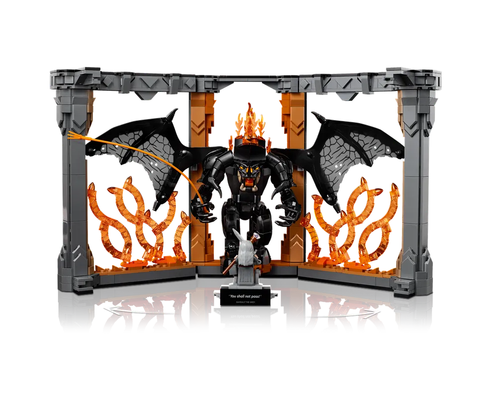 LEGO The Hobbit and The Lord of the Rings 10367 - The Lord of the Rings: Balrog Book Nook - Authentic LEGO Set Image 18