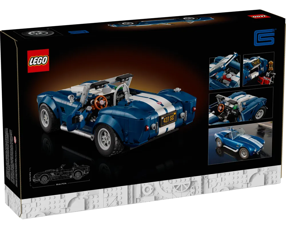 LEGO Creator 10357 - Shelby Cobra 427 S/C - Authentic LEGO Set Image 18