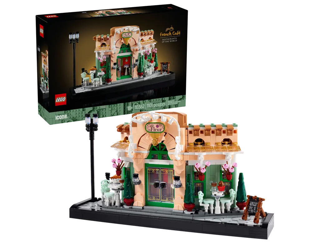 LEGO Creator 10362 - French Café {Cafe} - Authentic LEGO Set Main Image