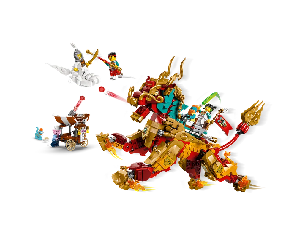 LEGO Monkie Kid 80066 - Mythical Creature Qilin - Authentic LEGO Set Image 5