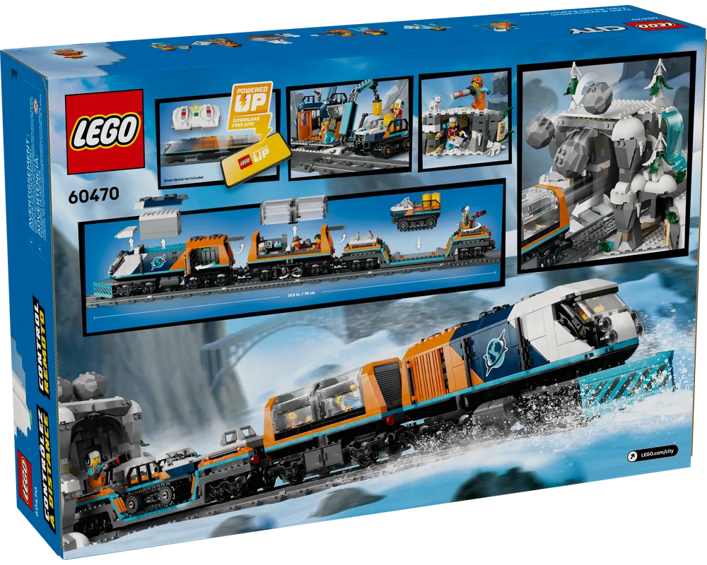 LEGO City 60470 - Explorers' Arctic Polar Express Train - Authentic LEGO Set Image 13
