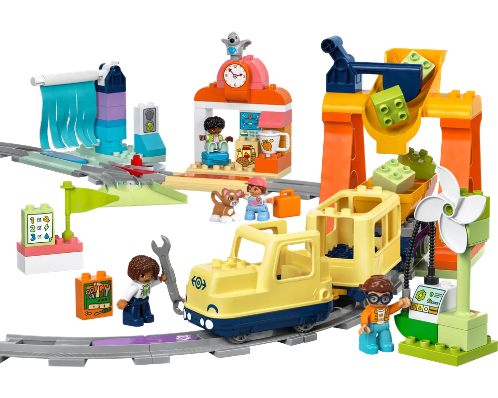 LEGO DUPLO 10428 - Big Interactive Community Train - Authentic LEGO Set Image 3