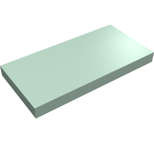 LEGO 87079 Tile 2 x 4 in Sand Green - Authentic LEGO Part