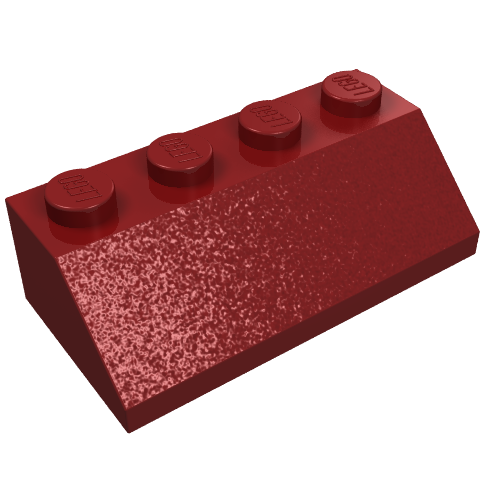 LEGO 3037 Slope 45 2 x 4 in Dark Red - Authentic LEGO Part