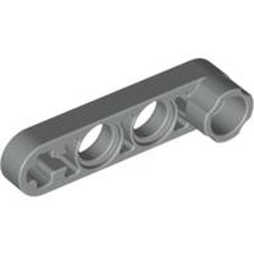LEGO 2825 Technic, Liftarm, Modified Stud Connector Thin 1 x 4 in Light Gray - Authentic LEGO Part