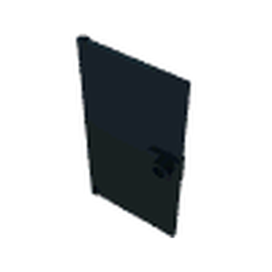 LEGO 60616 Door 1 x 4 x 6 with Stud Handle in Trans-Brown - Authentic LEGO Part