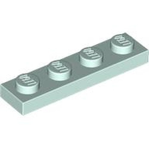 LEGO 3710 Plate 1 x 4 in Light Aqua - Authentic LEGO Part