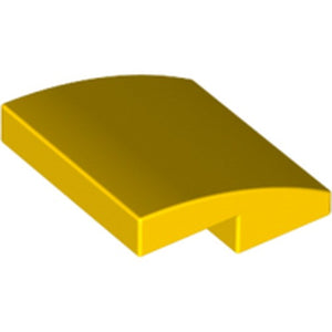 LEGO 15068 Slope, Curved 2 x 2 x 2/3 in Yellow - Authentic LEGO Part