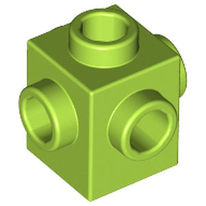 LEGO 4733 Brick, Modified 1 x 1 with Studs on 4 Sides - Main Product Image