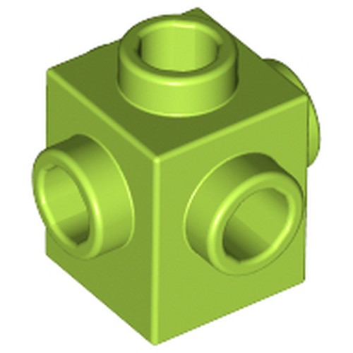 LEGO 4733 Brick, Modified 1 x 1 with Studs on 4 Sides - Main Product Image