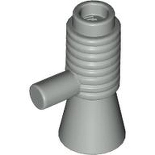 LEGO 4349 Minifigure, Utensil Loudhailer / Megaphone / SW Blaster in Light Gray - Authentic LEGO Part