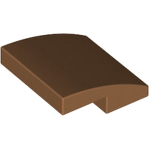 LEGO 15068 Slope, Curved 2 x 2 x 2/3 in Medium Nougat - Authentic LEGO Part