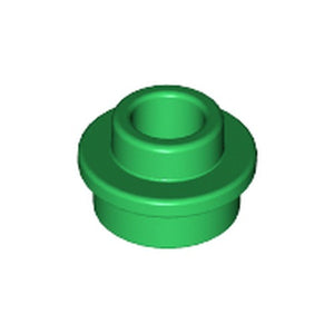 LEGO 85861 Plate, Round 1 x 1 with Open Stud in Green - Authentic LEGO Part