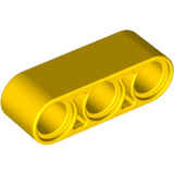 LEGO 32523 Technic, Liftarm Thick 1 x 3 in Yellow - Authentic LEGO Part