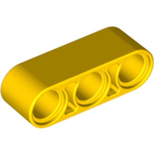 LEGO 32523 Technic, Liftarm Thick 1 x 3 in Yellow - Authentic LEGO Part