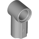 LEGO 32013 Technic, Axle and Pin Connector Angled #1 in Light Bluish Gray - Authentic LEGO Part