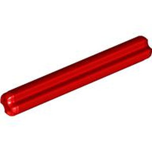 LEGO 3705 Technic, Axle  4L in Red - Authentic LEGO Part