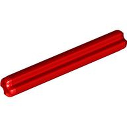 LEGO 3705 Technic, Axle  4L in Red - Authentic LEGO Part