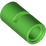 LEGO 62462 Technic, Pin Connector Round 2L with Slot (Pin Joiner Round) in Bright Green - Authentic LEGO Part