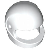 LEGO 2446 Minifigure, Headgear Helmet Motorcycle (Standard) in White - Authentic LEGO Part
