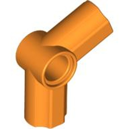 LEGO 32015 Technic, Axle and Pin Connector Angled #5 - 112.5 degrees in Orange - Authentic LEGO Part