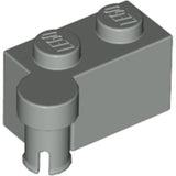 LEGO 3830 Hinge Brick 1 x 4 Swivel Top in Light Gray - Authentic LEGO Part