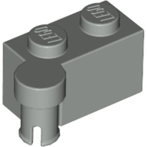 LEGO 3830 Hinge Brick 1 x 4 Swivel Top in Light Gray - Authentic LEGO Part