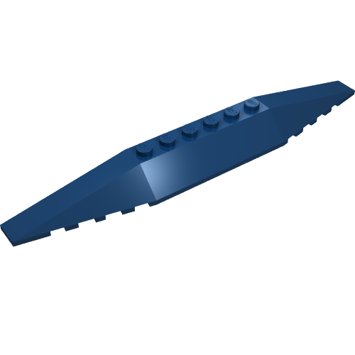 LEGO 30382 Wedge 2 x 16 Triple in Dark Blue - Authentic LEGO Part